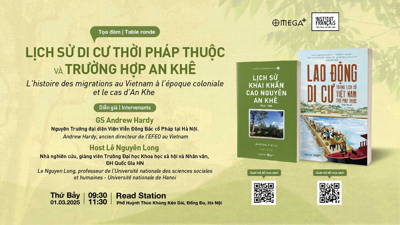 [Event_HN] Tọa đàm Lịch sử Việt Nam thời Pháp thuộc và Trường hợp An Khê
