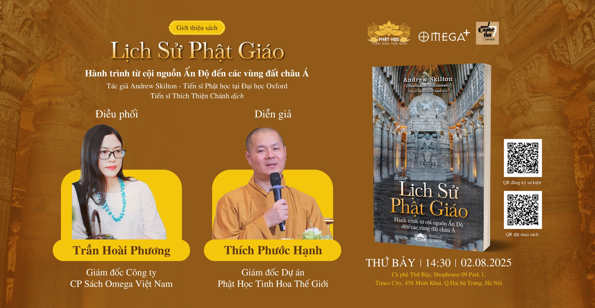 Giới thiệu sách “Lịch sử Phật giáo - Hành trình từ cội nguồn Ấn Độ đến các vùng đất châu Á”