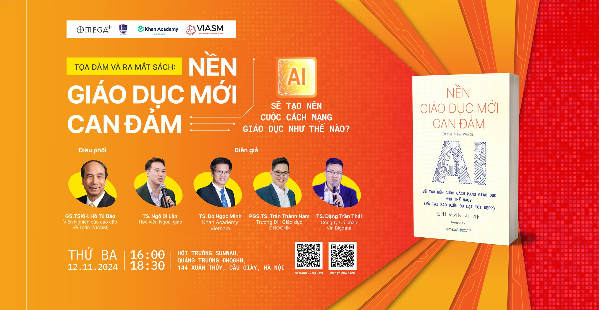 [Event] Tọa đàm & ra mắt sách 
