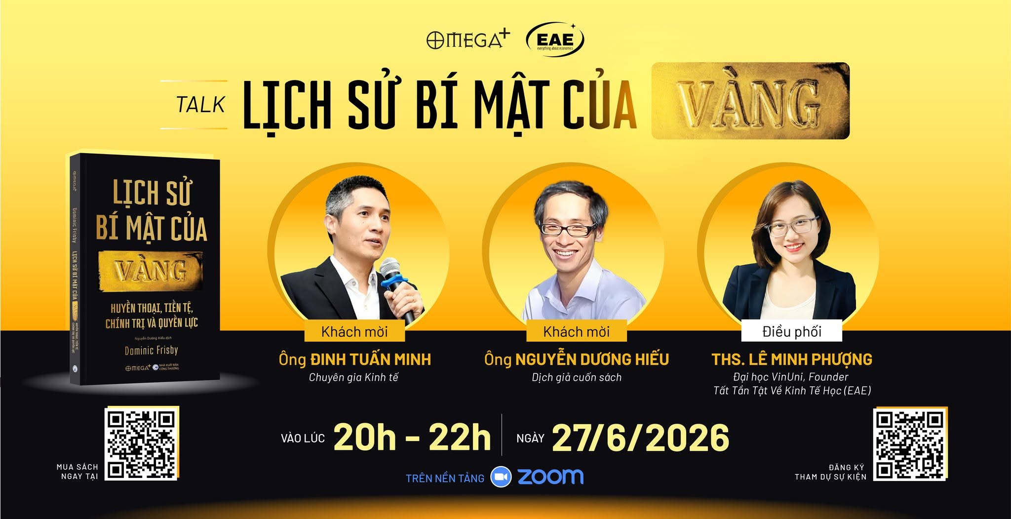 [ONLINE] TALK “LỊCH SỬ BÍ MẬT CỦA VÀNG”