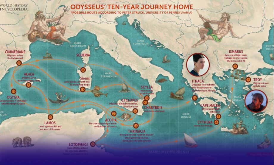 Tại sao Odysseus vẫn phải mất thêm mười năm mới về được nhà?