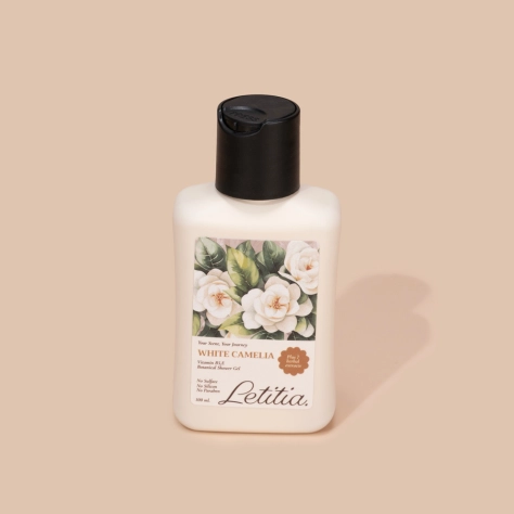 White Camelia Bath & Shower Gel