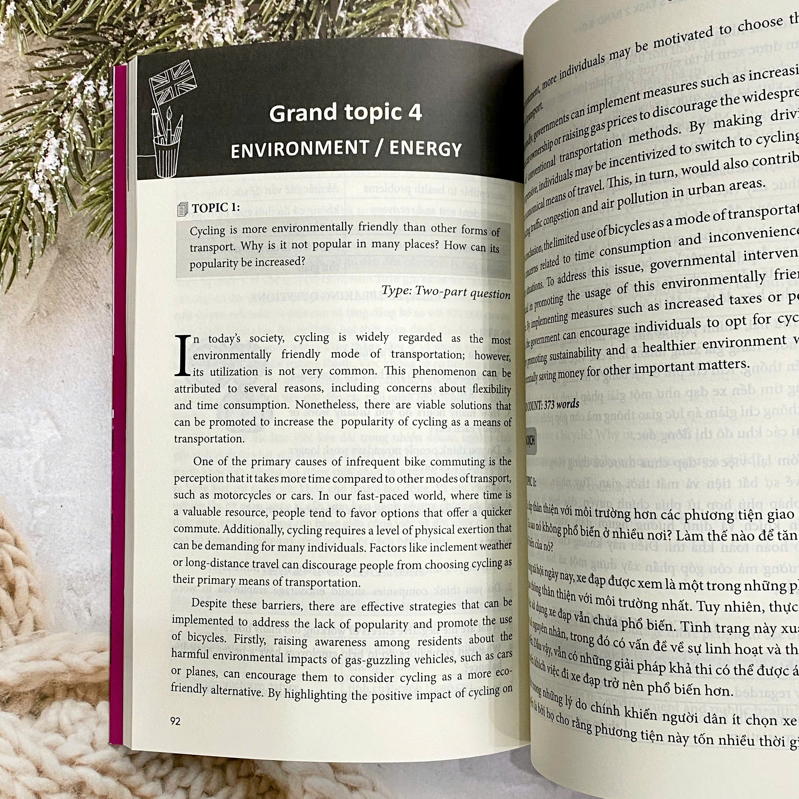 Sách - IELTS Adventure with Ms. Jenny: 50 bài tuần IELTS Writing Task 8.0++