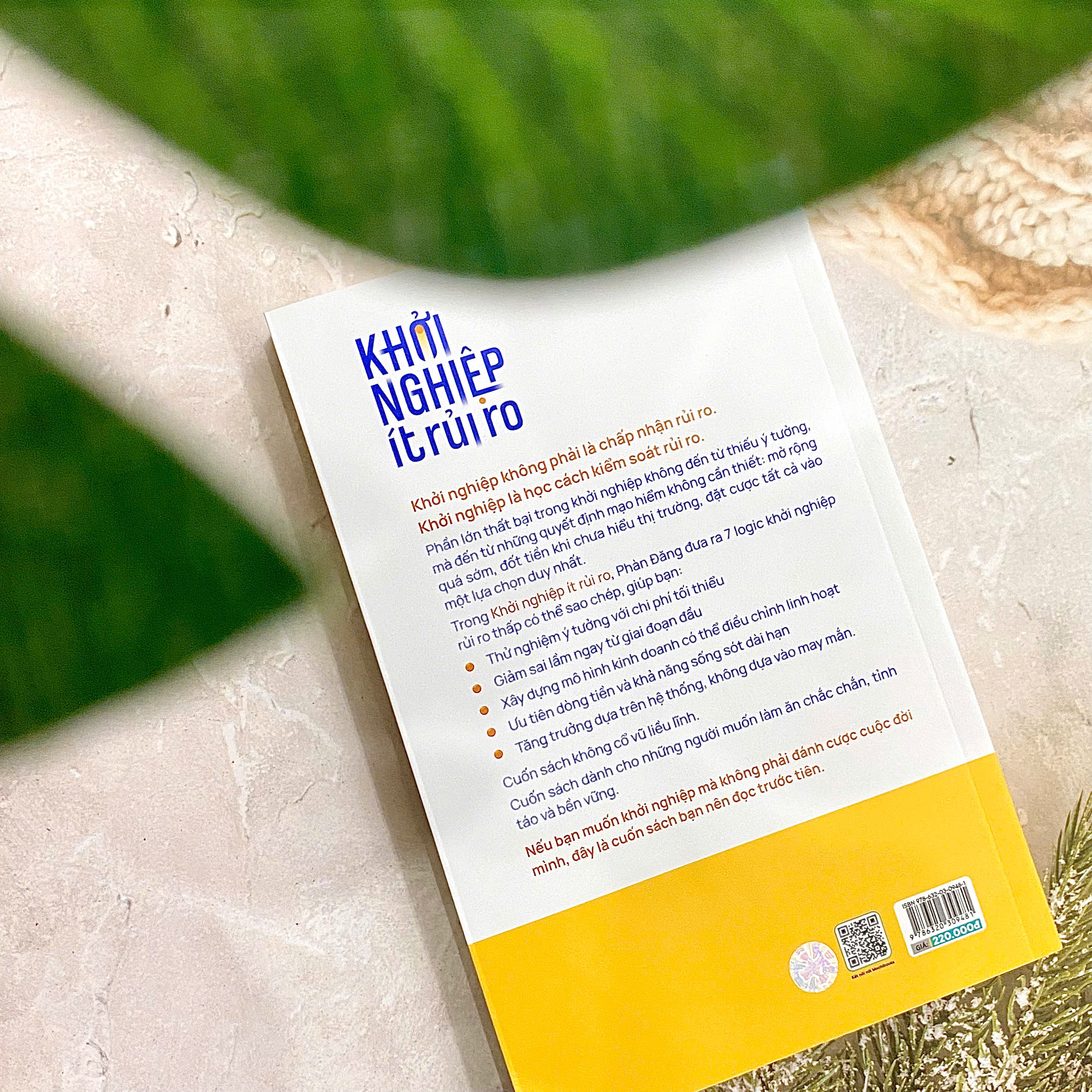 Sách - Khởi nghiệp ít rủi ro: Rủi ro càng ít, lợi nhuận càng cao