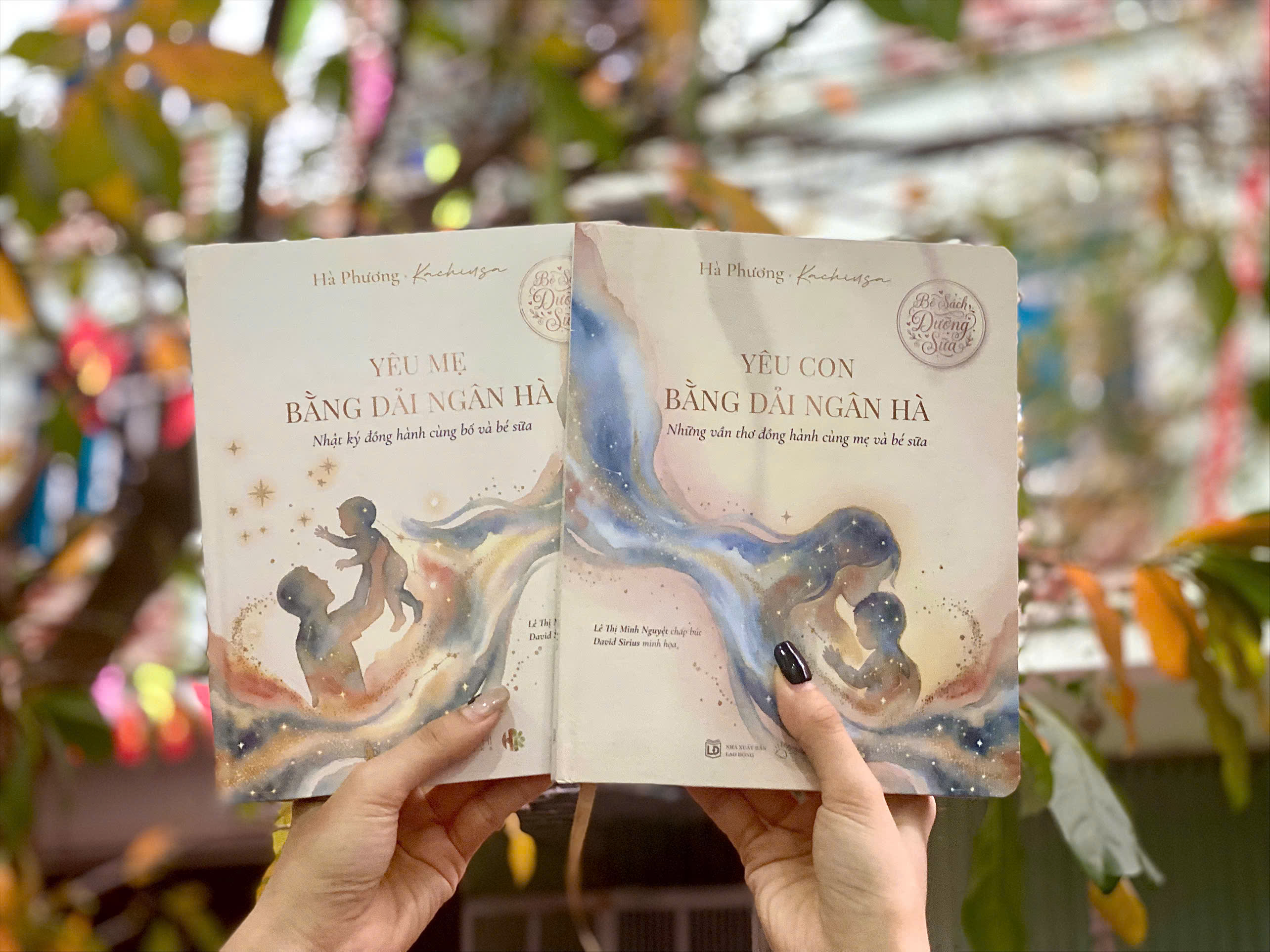 Bộ sách dưỡng sữa (Yêu con bằng dải ngân hà - Yêu mẹ bằng dải ngân hà)