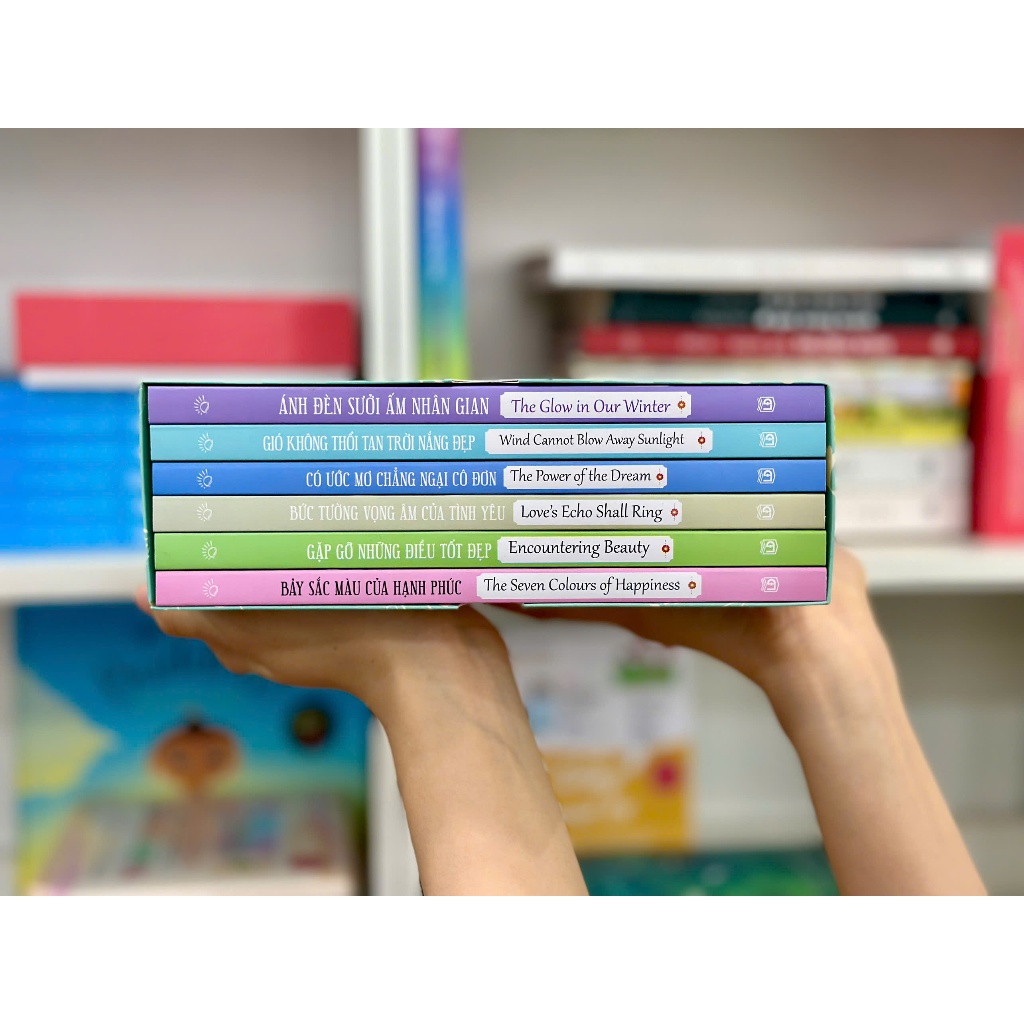 Sách -  Combo 6 cuốn: Tản văn song ngữ chữa lành (A Bilingual Edition of Beautiful Stories)