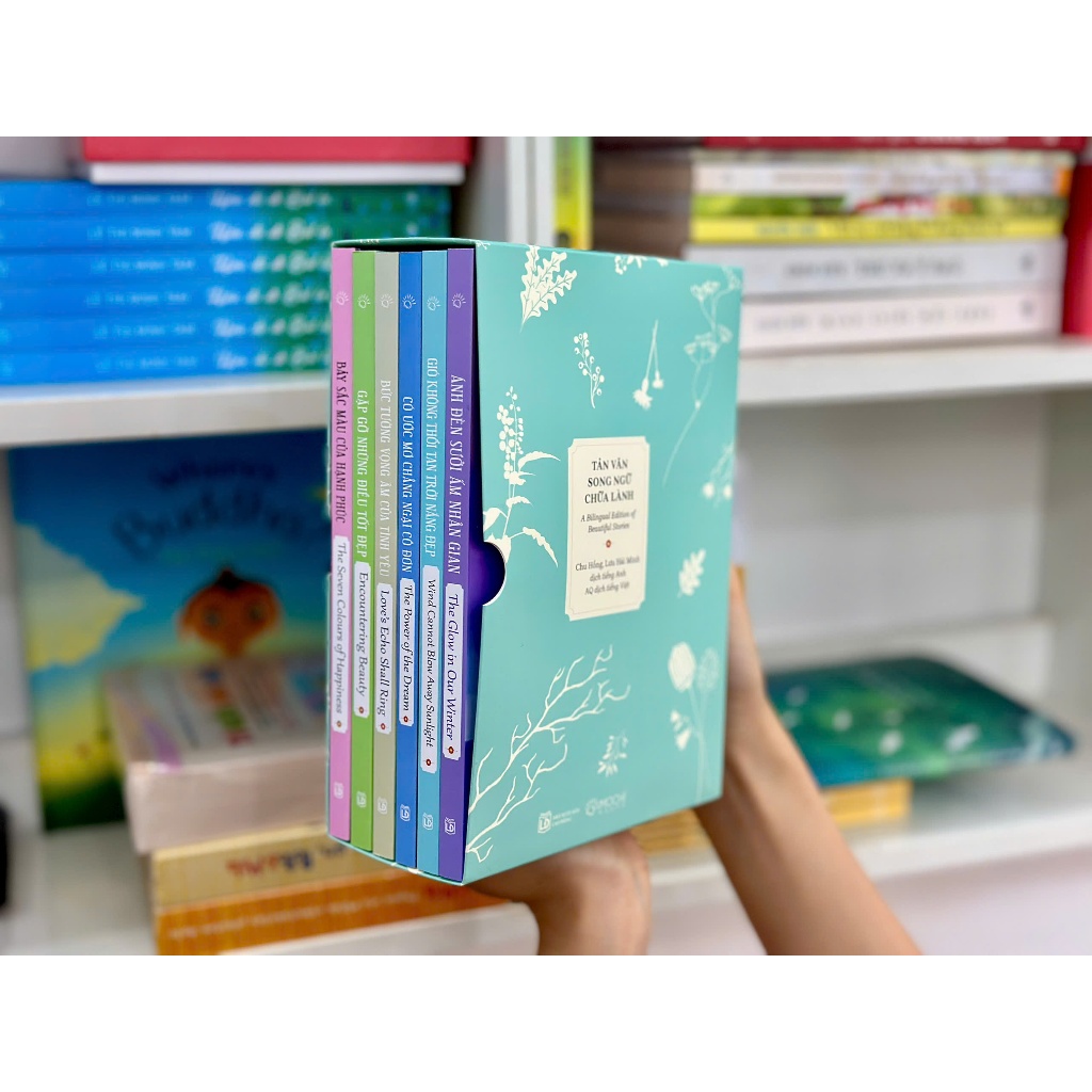 Sách -  Combo 6 cuốn: Tản văn song ngữ chữa lành (A Bilingual Edition of Beautiful Stories)