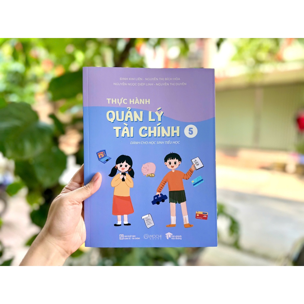 Sách - Combo 5 cuốn: Thực hành quản lý tài chính dành cho học sinh tiểu học Tập 1 + Tập 2 + Tập 3 + Tập 4 + Tập 5