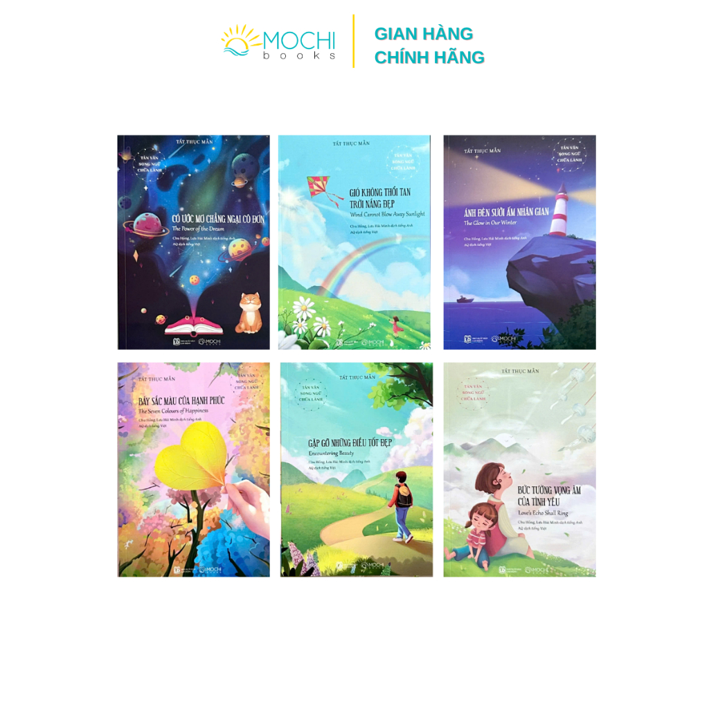 Sách -  Combo 6 cuốn: Tản văn song ngữ chữa lành (A Bilingual Edition of Beautiful Stories)