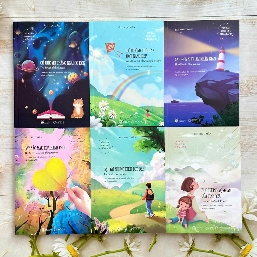 Sách -  Combo 6 cuốn: Tản văn song ngữ chữa lành (A Bilingual Edition of Beautiful Stories)
