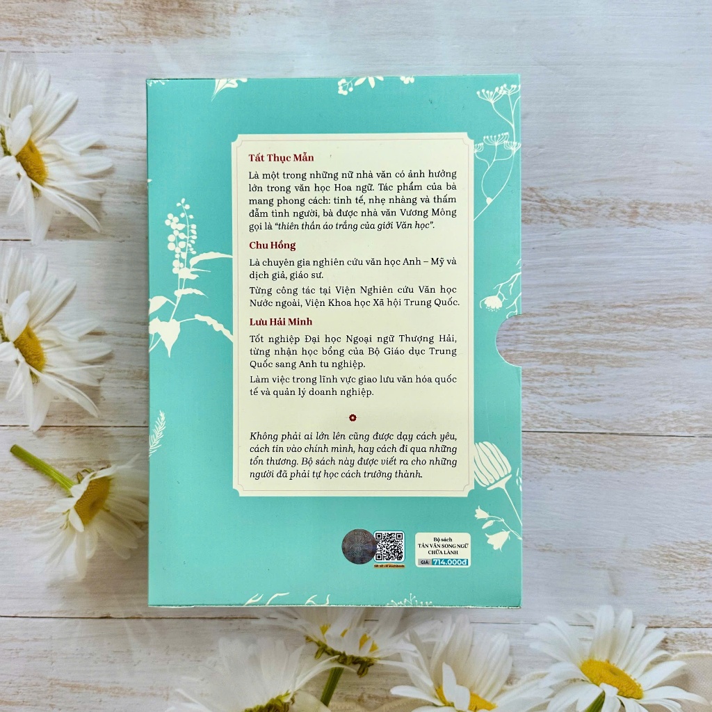Sách -  Combo 6 cuốn: Tản văn song ngữ chữa lành (A Bilingual Edition of Beautiful Stories)