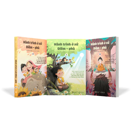Sách - Hành trình ở xứ Diêm - Phù (Tập 1) - Câu chuyện về cuộc đời Đức Phật phỏng theo tác phẩm "Một cuộc đời, một vầng nhật nguyệt" và "Đường xưa mây trắng"