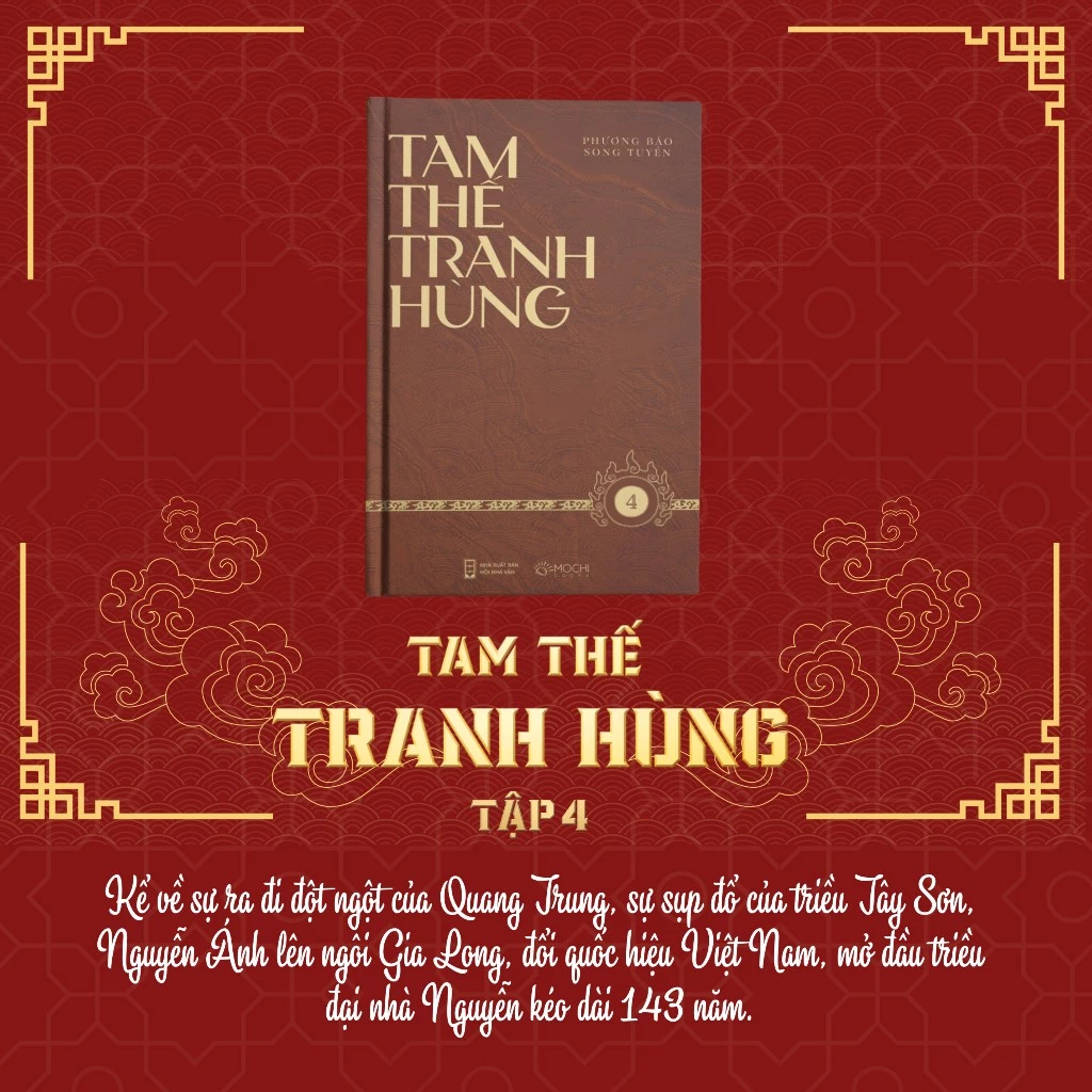 Bộ sách Tam thế tranh hùng (4 tập)