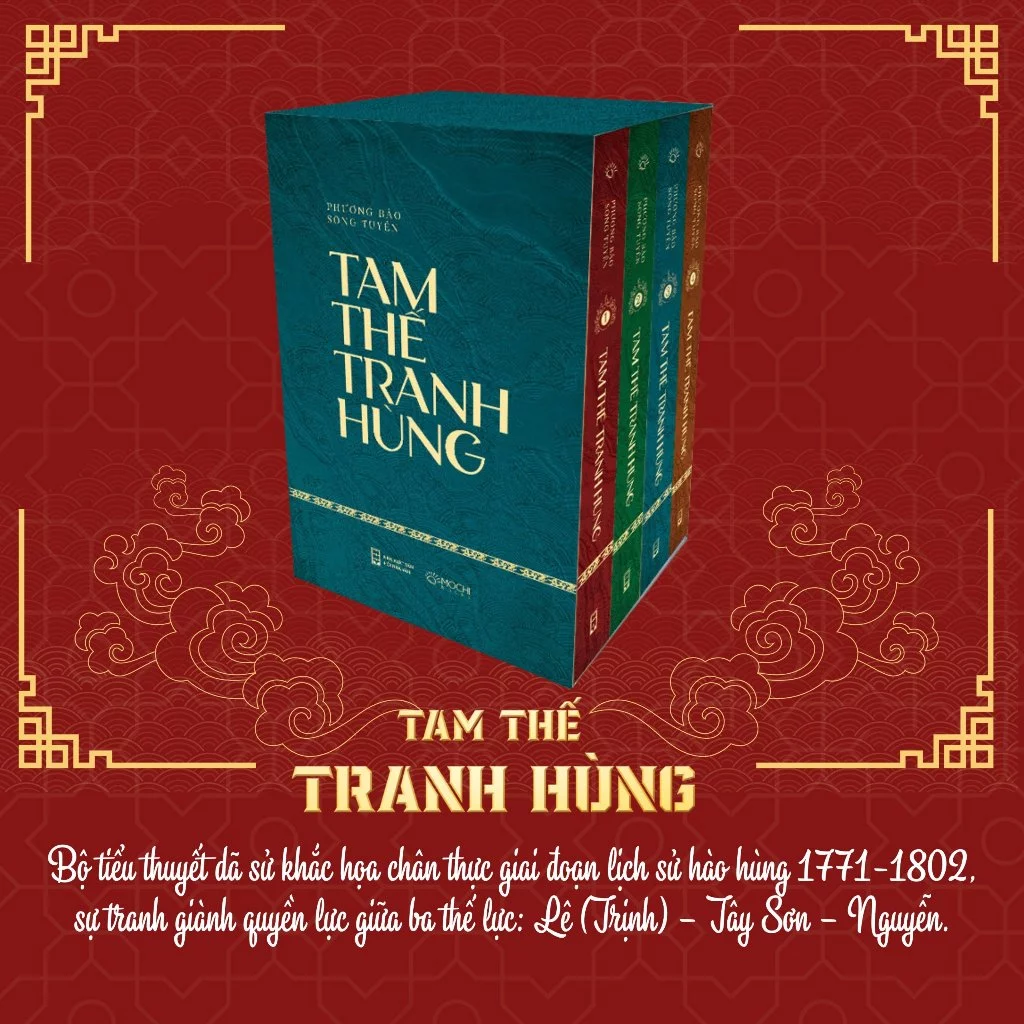 Bộ sách Tam thế tranh hùng (4 tập)