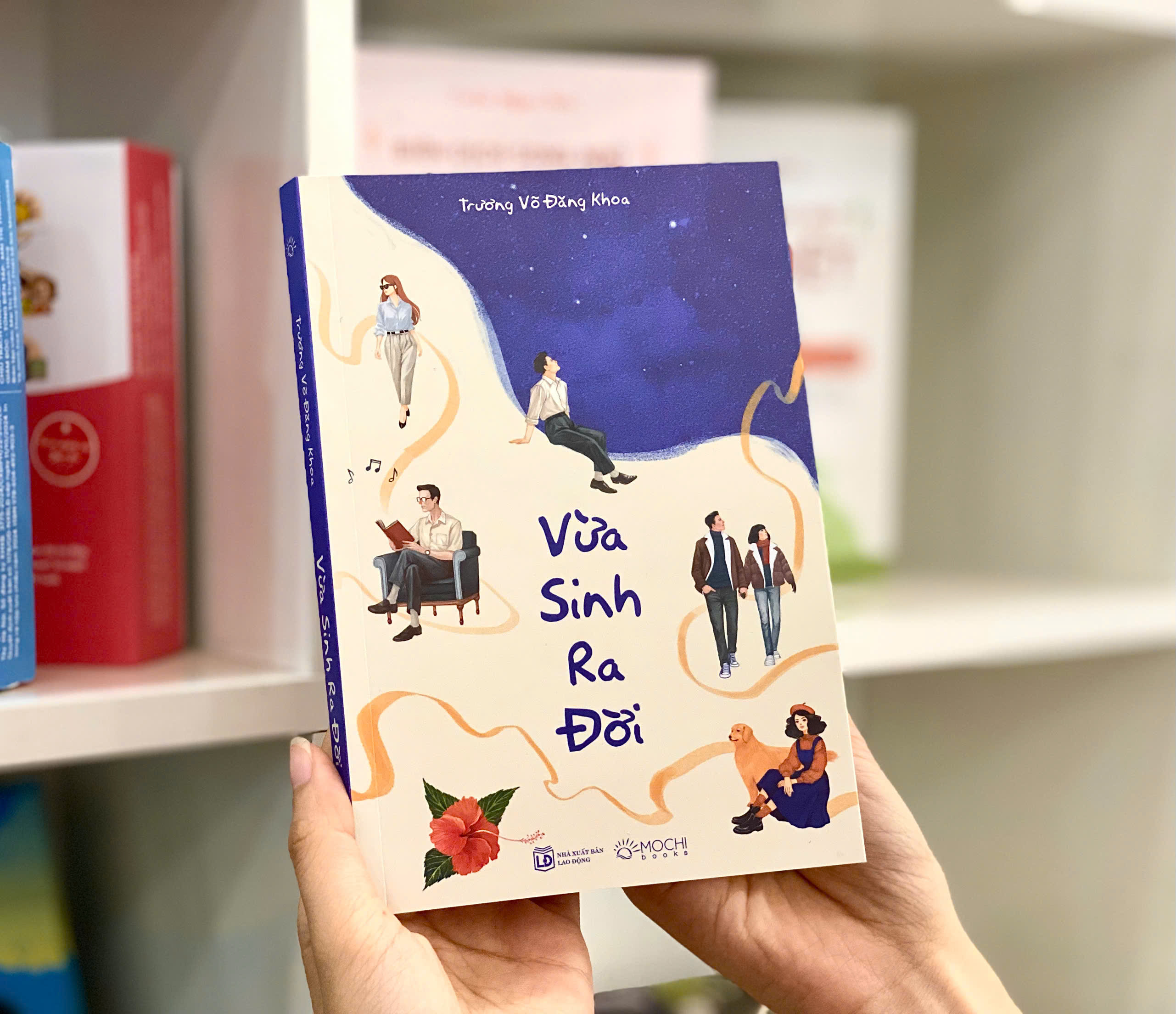 Sách - Vừa sinh ra đời, tác giả: Trương Võ Đăng Khoa