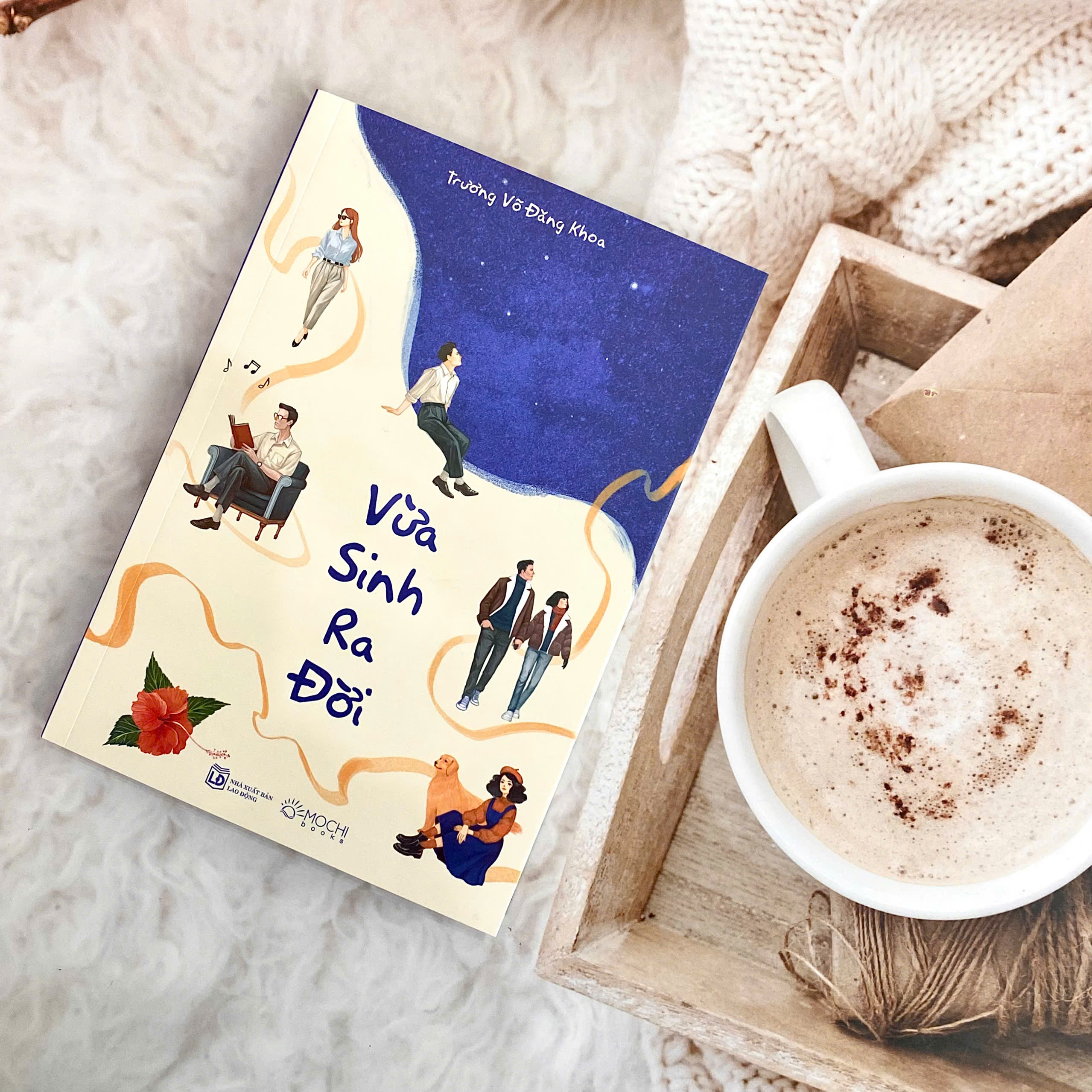 Sách - Vừa sinh ra đời, tác giả: Trương Võ Đăng Khoa