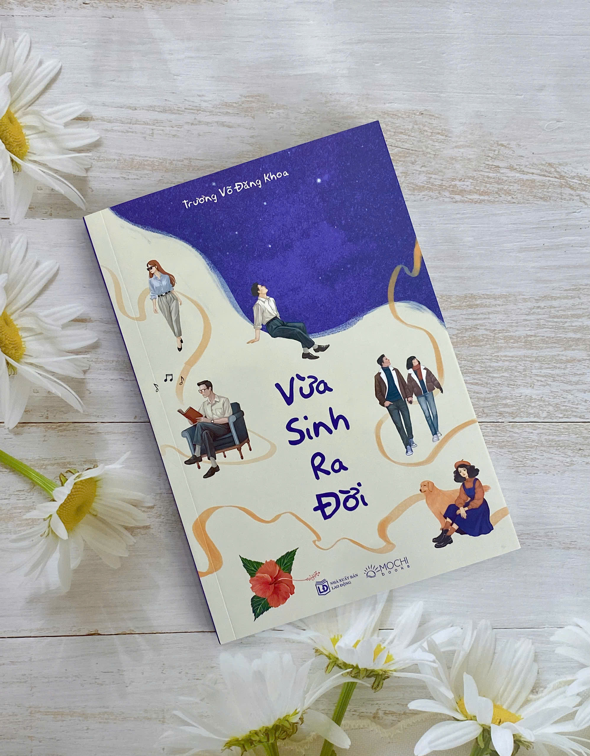 Sách - Vừa sinh ra đời, tác giả: Trương Võ Đăng Khoa
