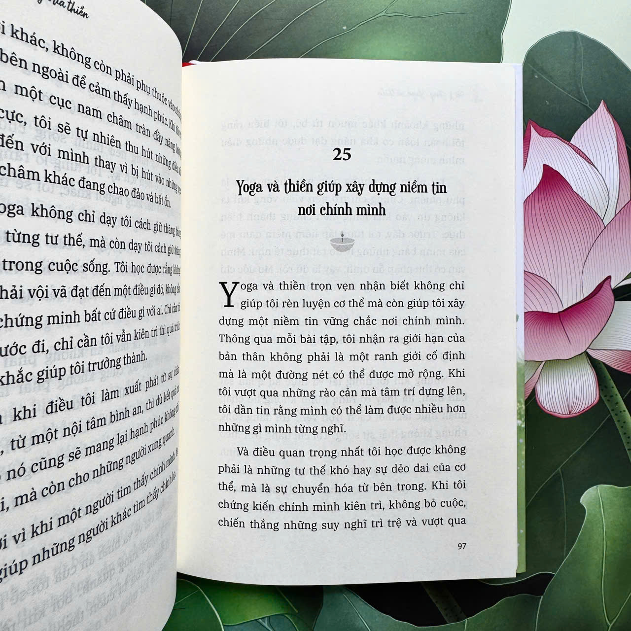 Sống, Yoga và Thiền