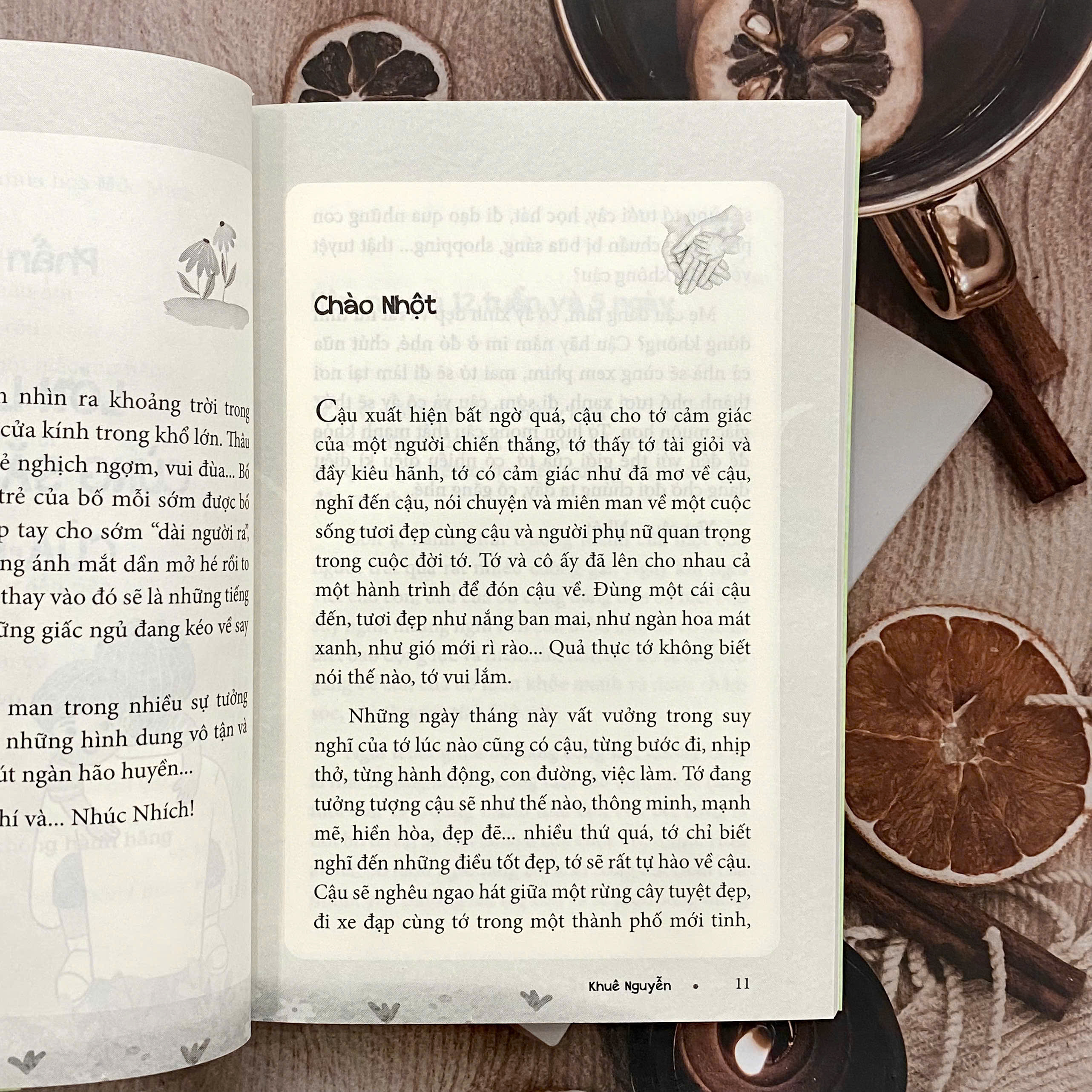 Nằm nghe bố kể