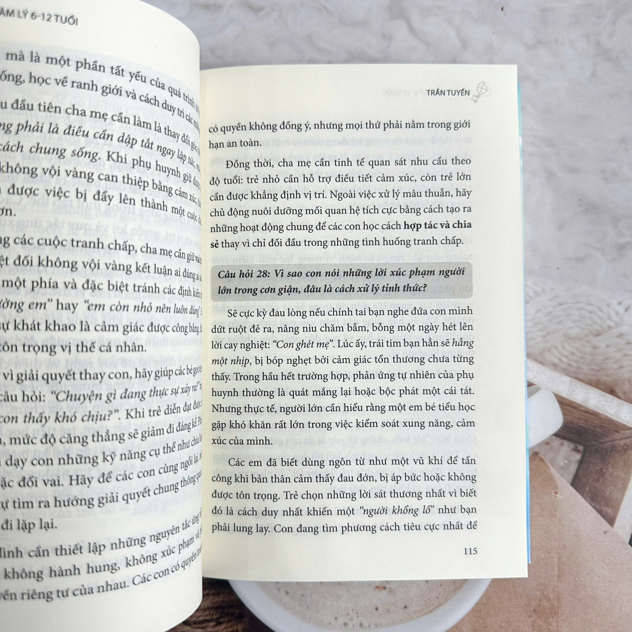 Sách - Vũ trụ tâm lý 6 - 12 tuổi (83 câu hỏi giúp trẻ em Việt được hiểu sâu, thương đúng)
