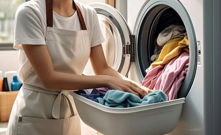 Những sai lầm khi sử dụng máy giặt lồng ngang