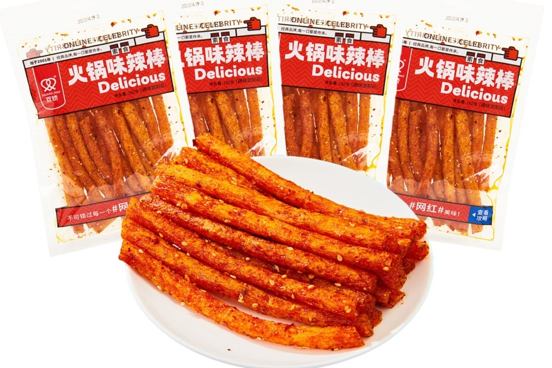 Sự thật về đồ ăn vặt Trung Quốc đang hot rần rần trên mạng