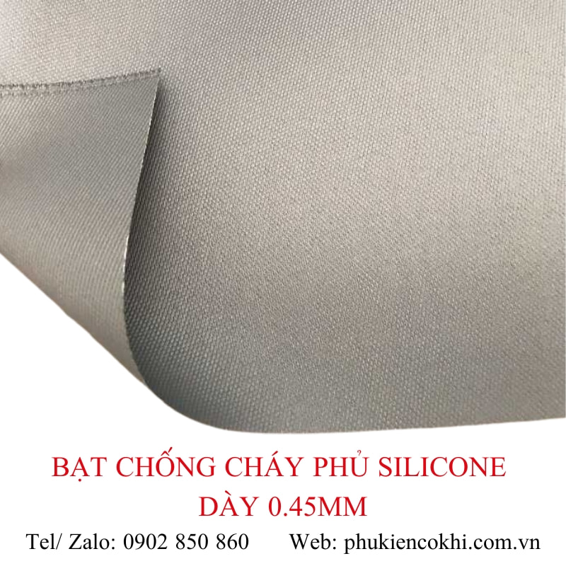 Bạt chống cháy phủ silicone
