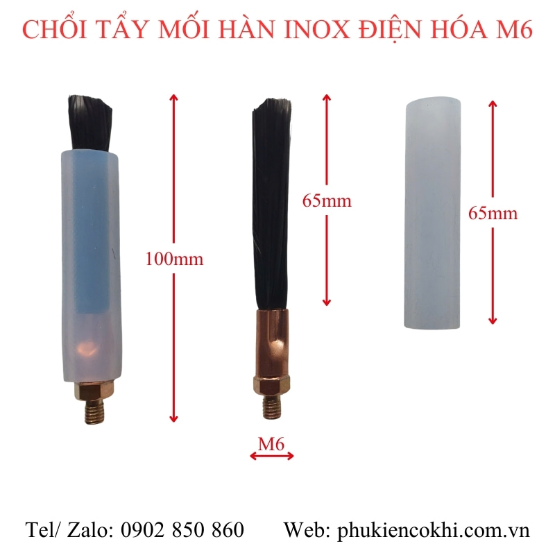 Chổi tẩy mối hàn inox điện hóa