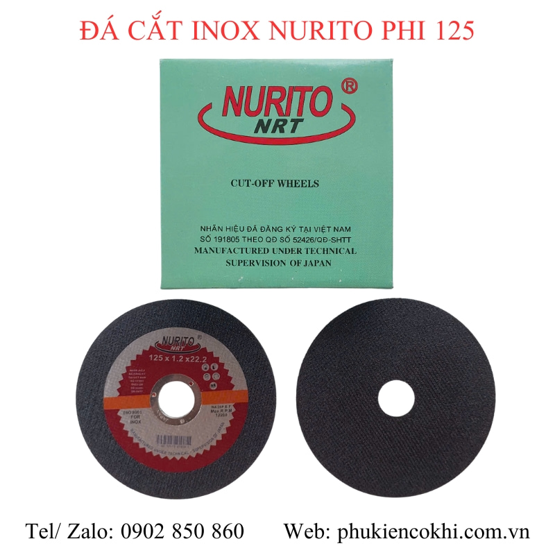 Đá cắt inox Nurito (NRT)