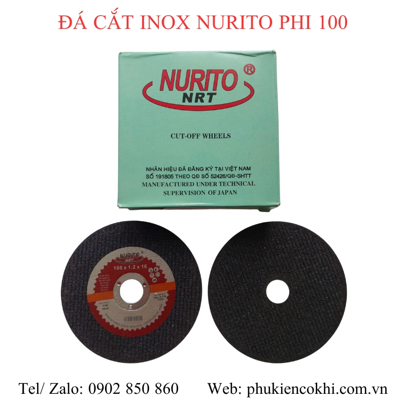 Đá cắt inox Nurito (NRT)