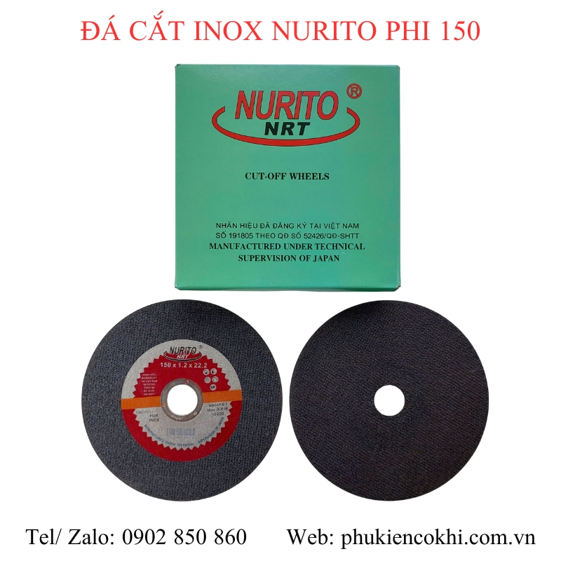 Đá cắt inox Nurito (NRT)