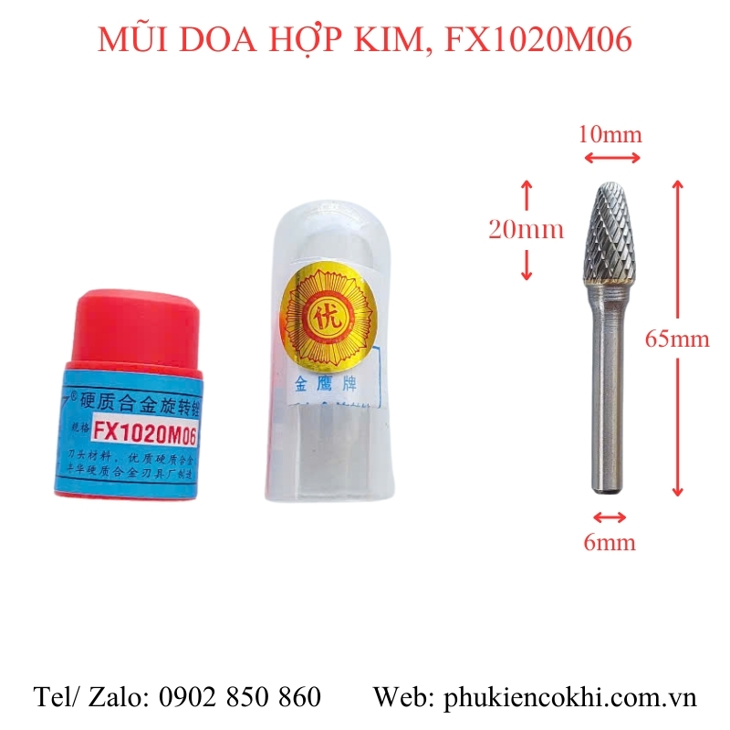 Mũi doa hợp kim