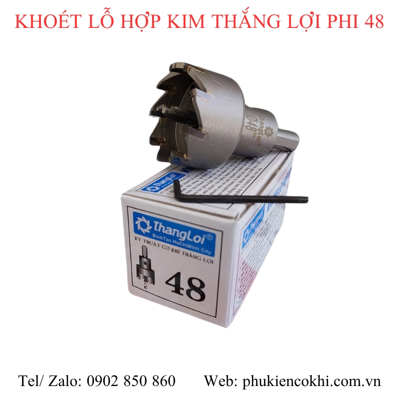 Mũi khoét lỗ hợp kim Thắng Lợi