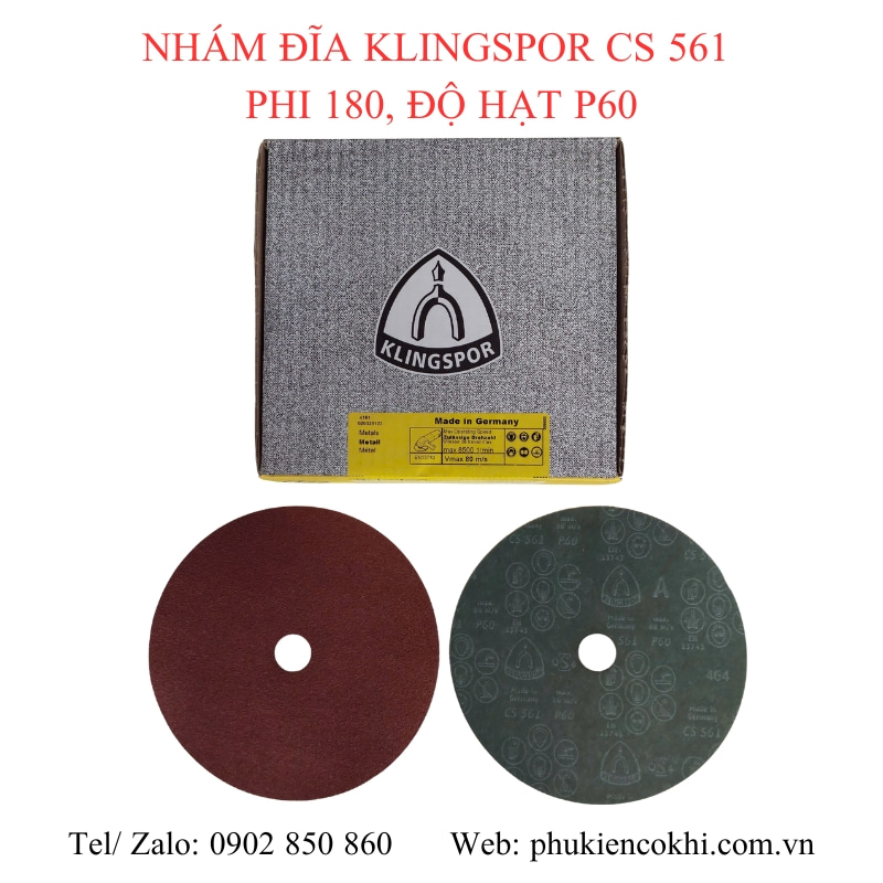 Nhám đĩa Klingspor CS 561