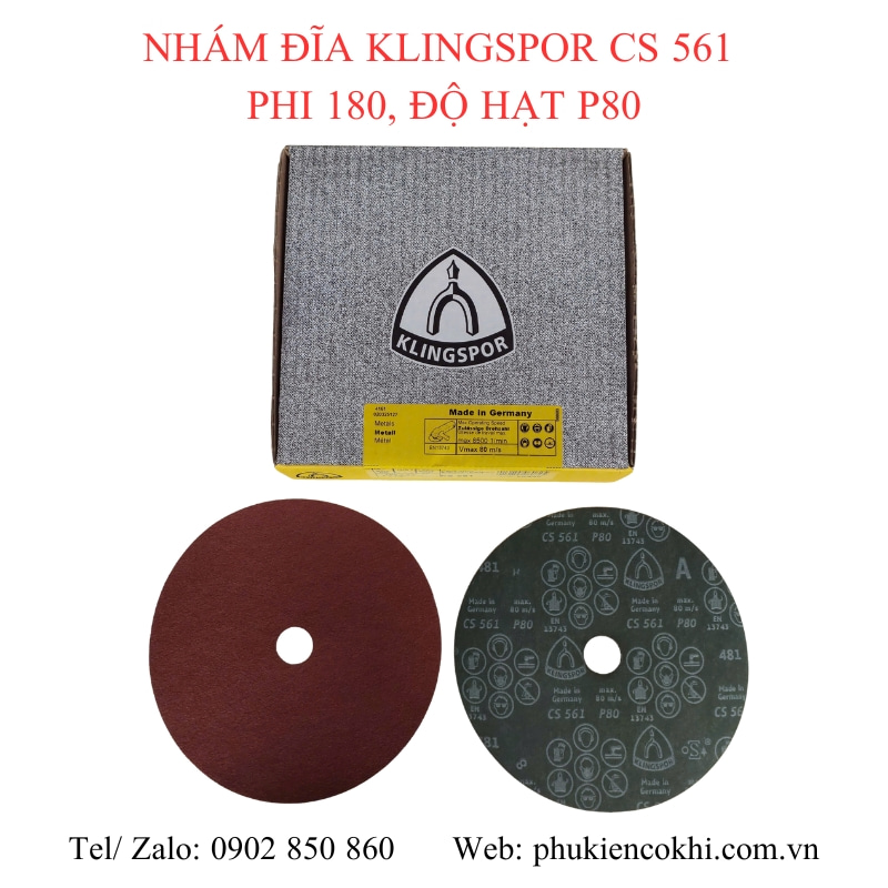 Nhám đĩa Klingspor CS 561