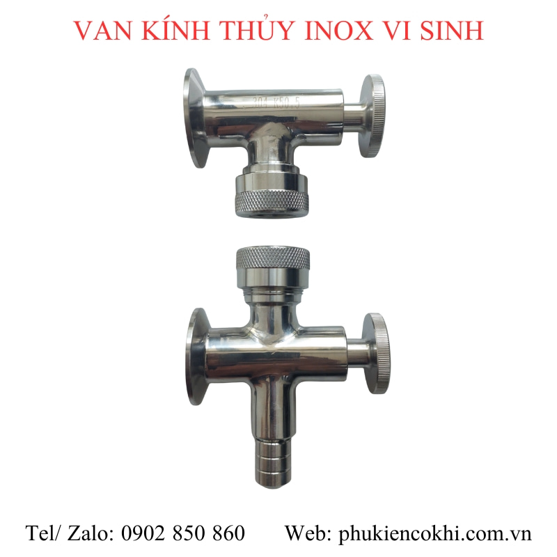 Van lấy mẫu ống thủy (ống mica)