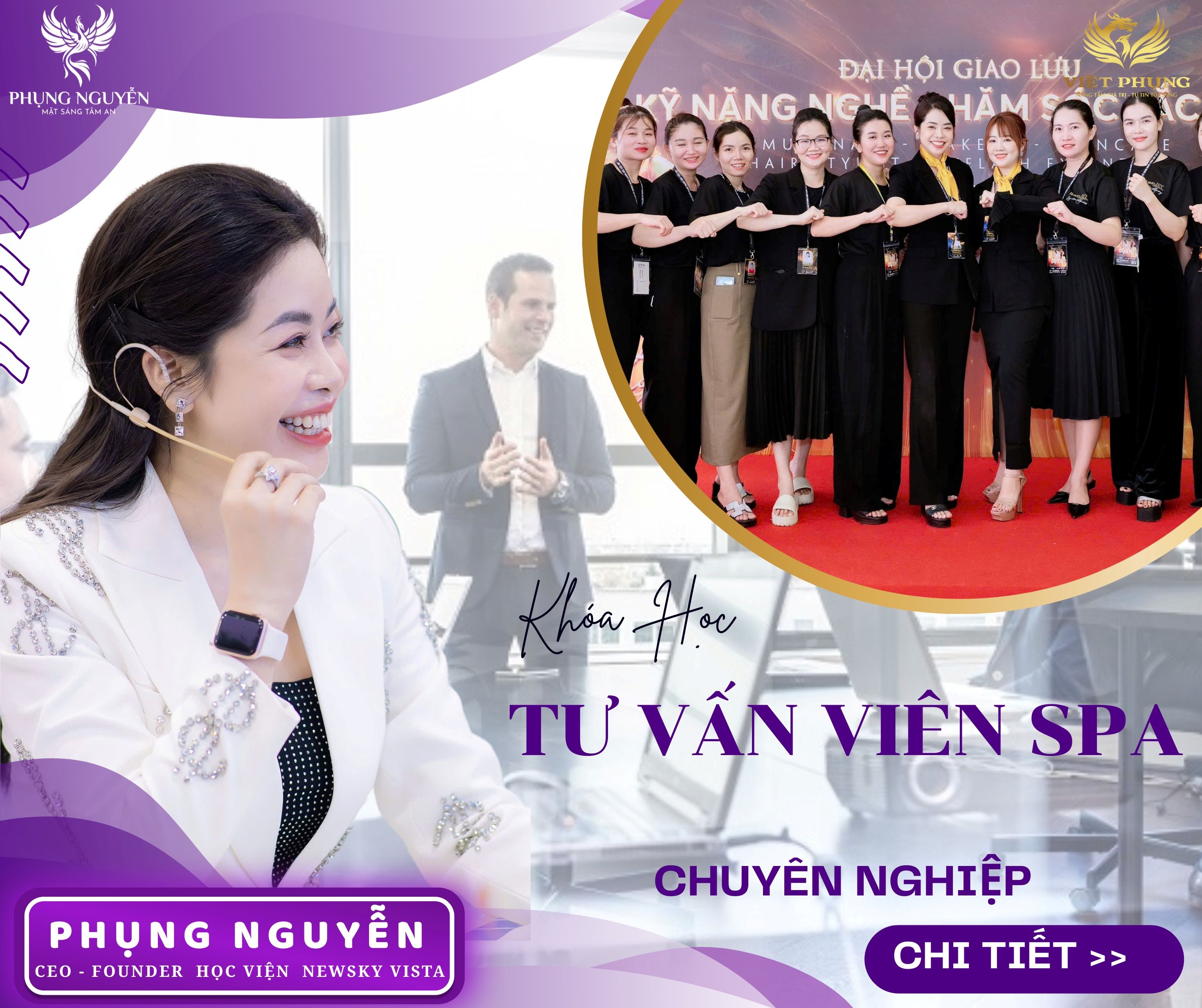 Khoá học TƯ VẤN VIÊN SPA CHUYÊN NGHIỆP