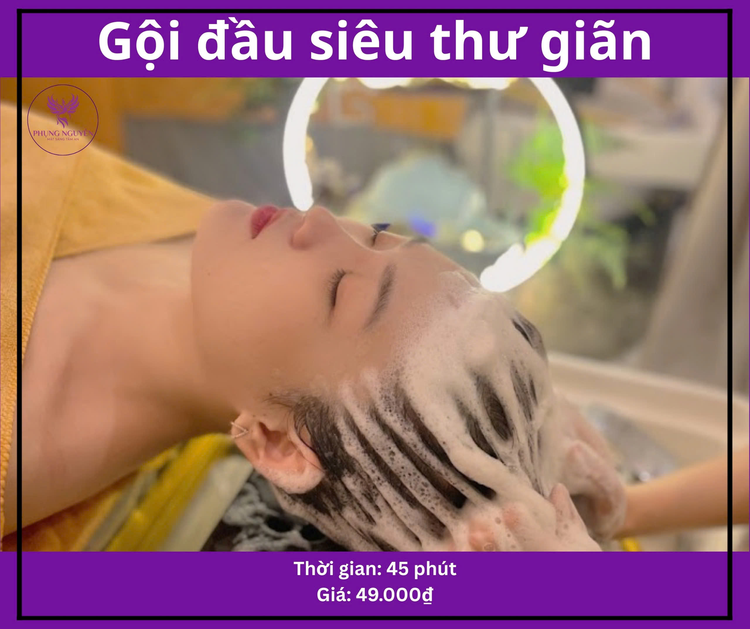 GỘI ĐẦU SIÊU THƯ GIÃN