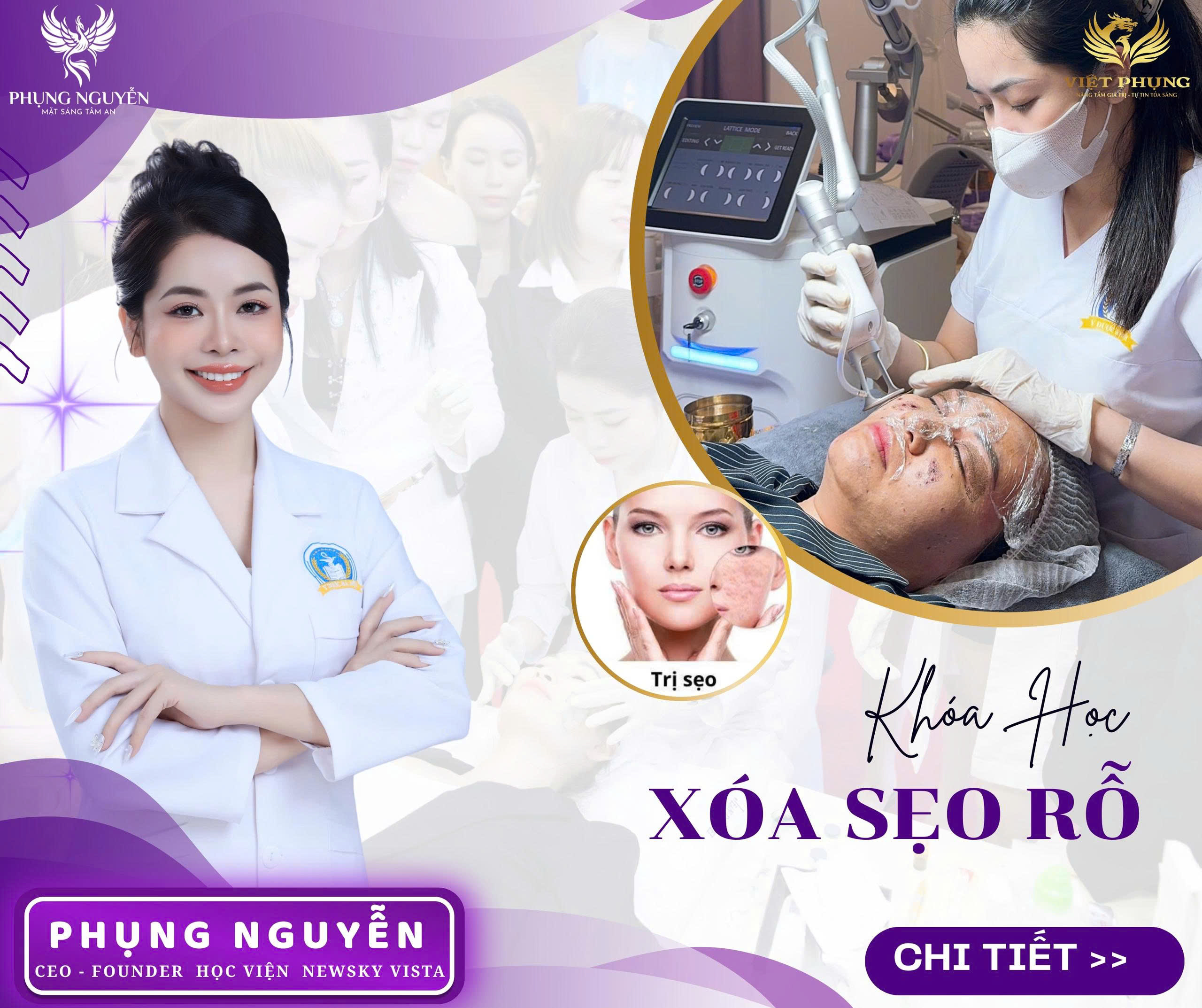 Kháo học XOÁ SẸO RỖ
