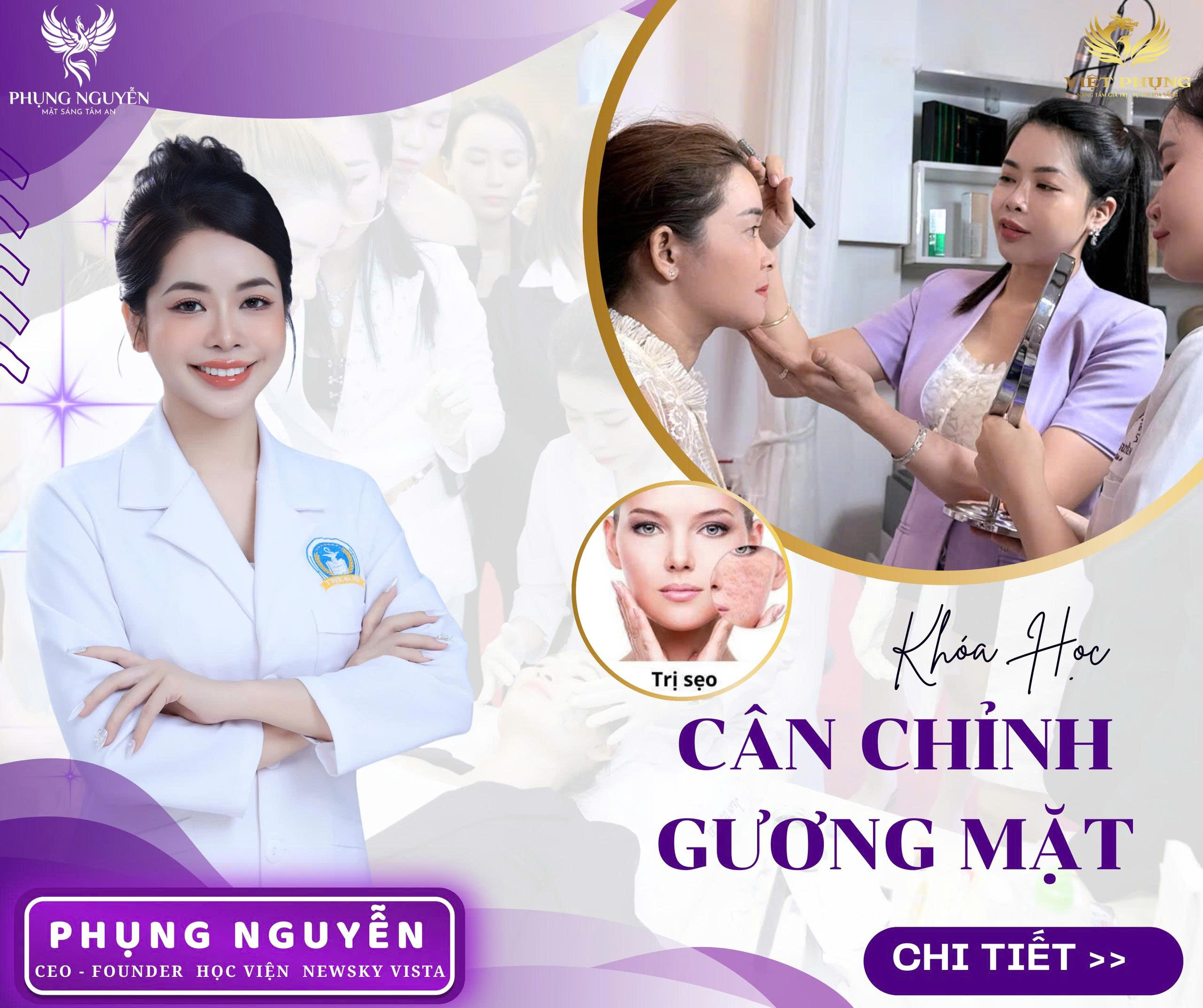 Khoá học CÂN CHỈNH GƯƠNG MẶT
