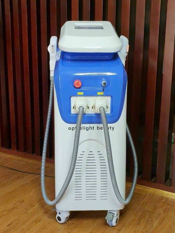 Máy triệt lông xanh