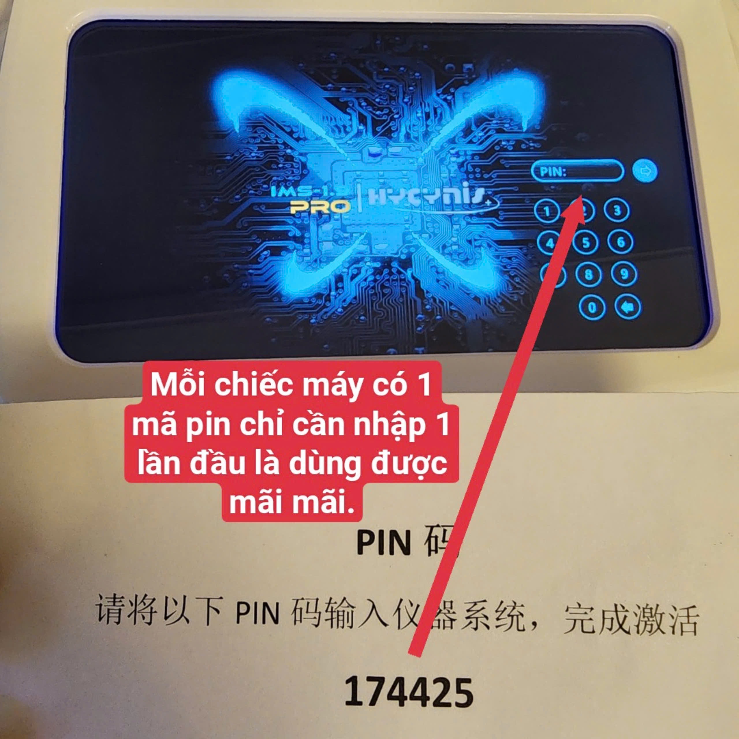 Máy chăm sóc da HYCYNIS-IMS 1.9