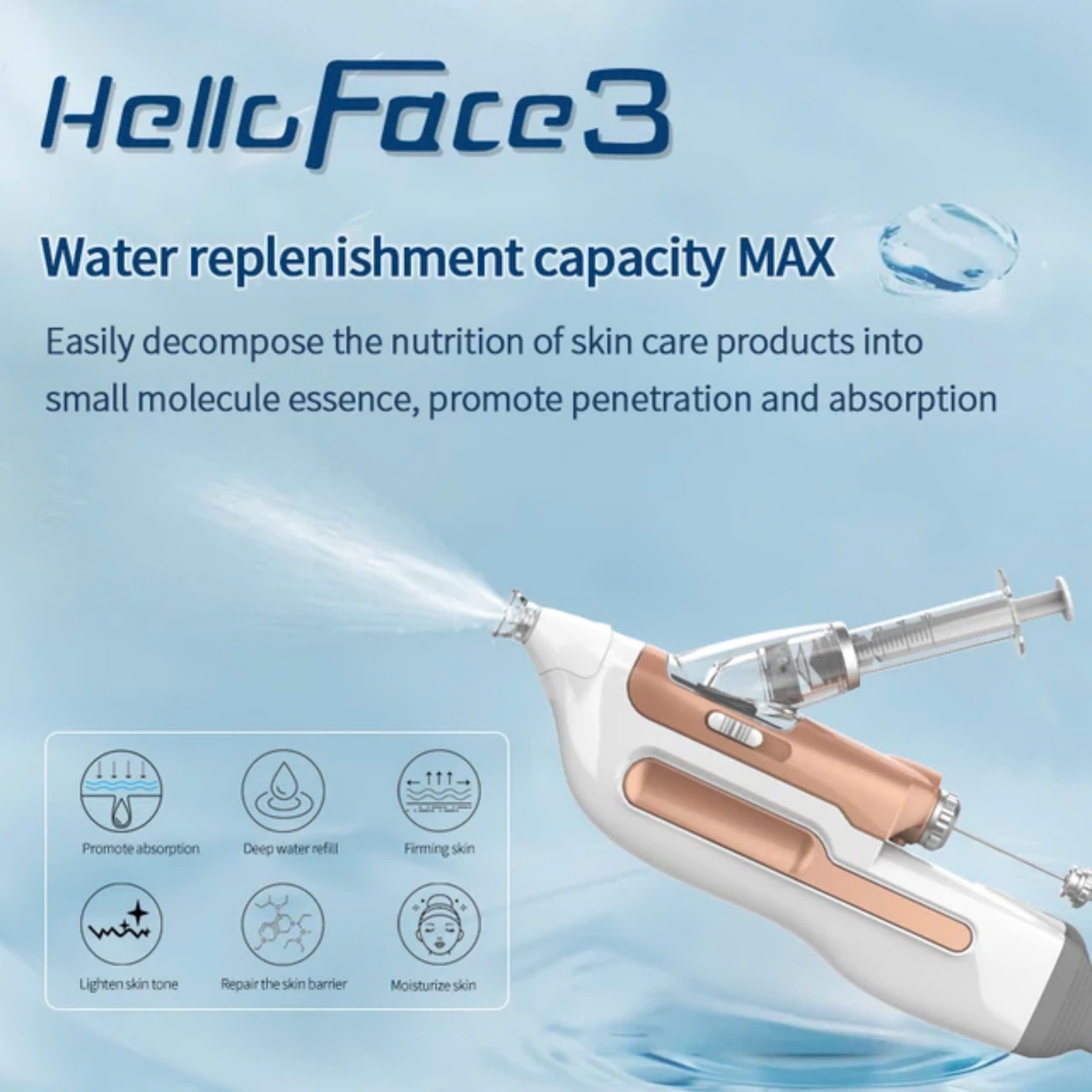 Máy Mesotheraphy Hello Face 3