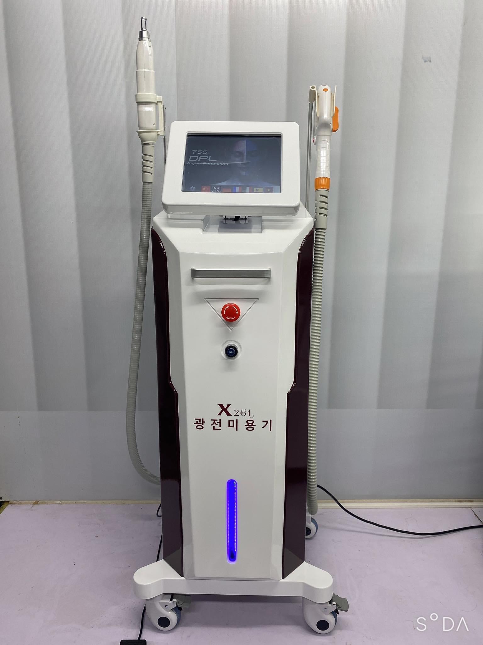 Máy triệt lông và laser X261