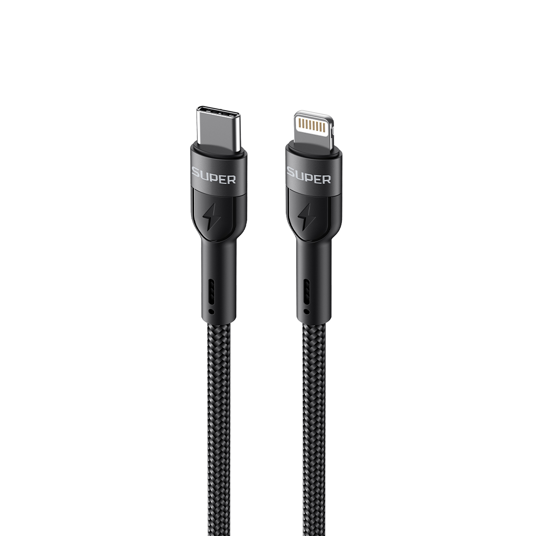 Cáp sạc nhanh SUPER CL85S Type C to Lightning 1m