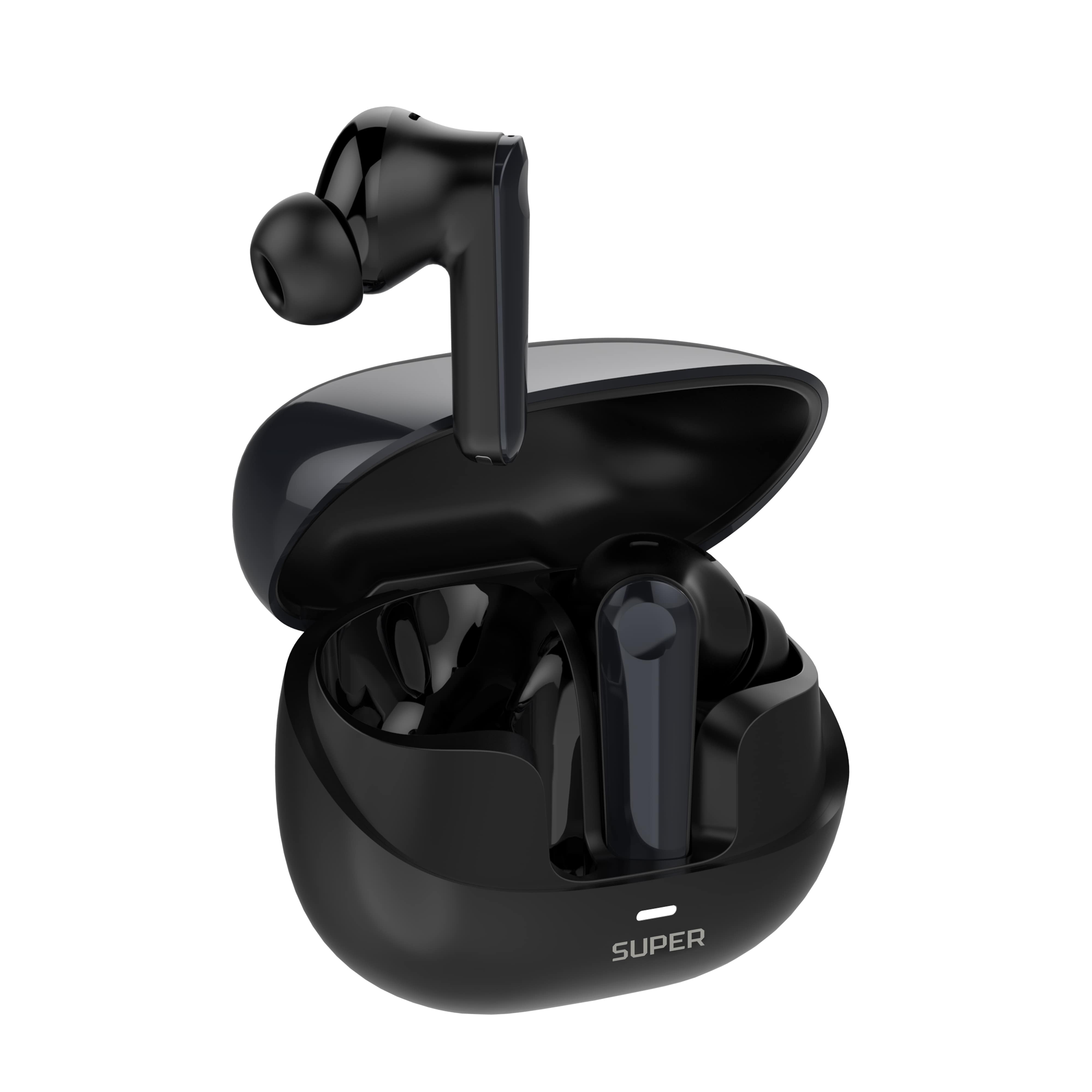 Tai nghe stereo không dây cao cấp SUPER T06 Wireless, màu Đen