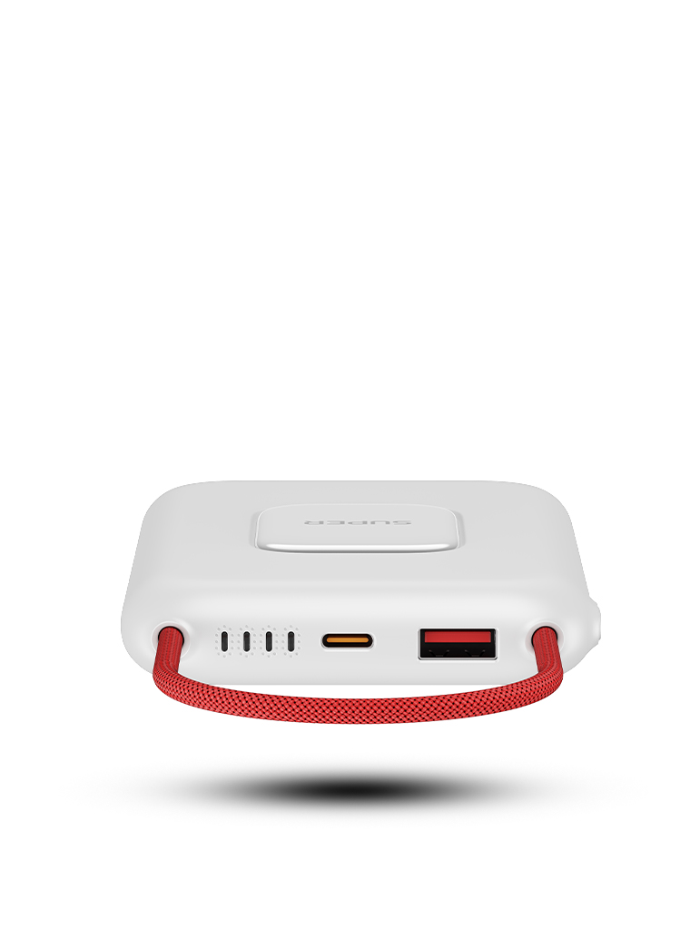 Pin sạc dự phòng SUPER Pro PB01S - 10.000mAh 22.5W (Trắng)