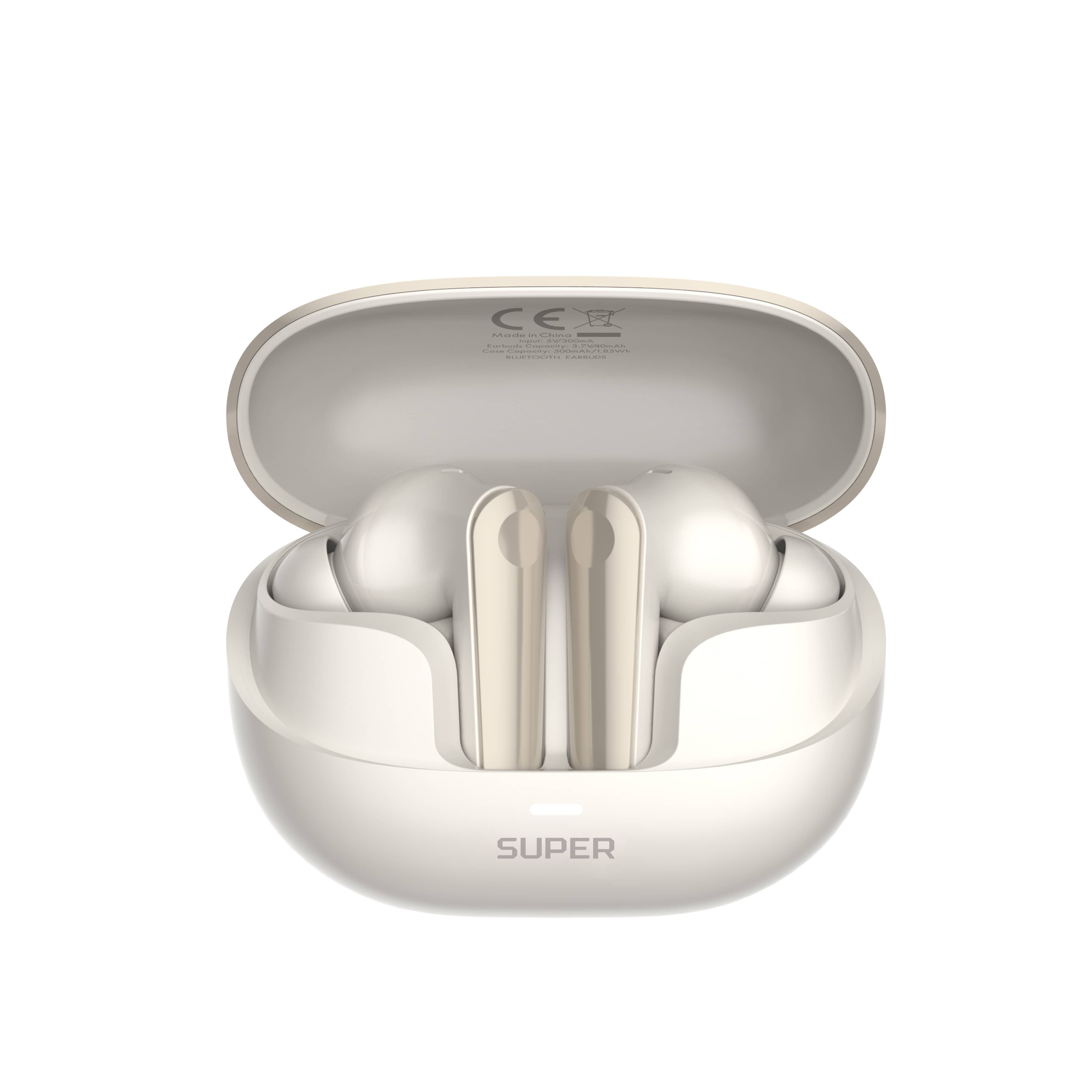 Tai nghe stereo không dây cao cấp SUPER T06 Wireless, màu Trắng