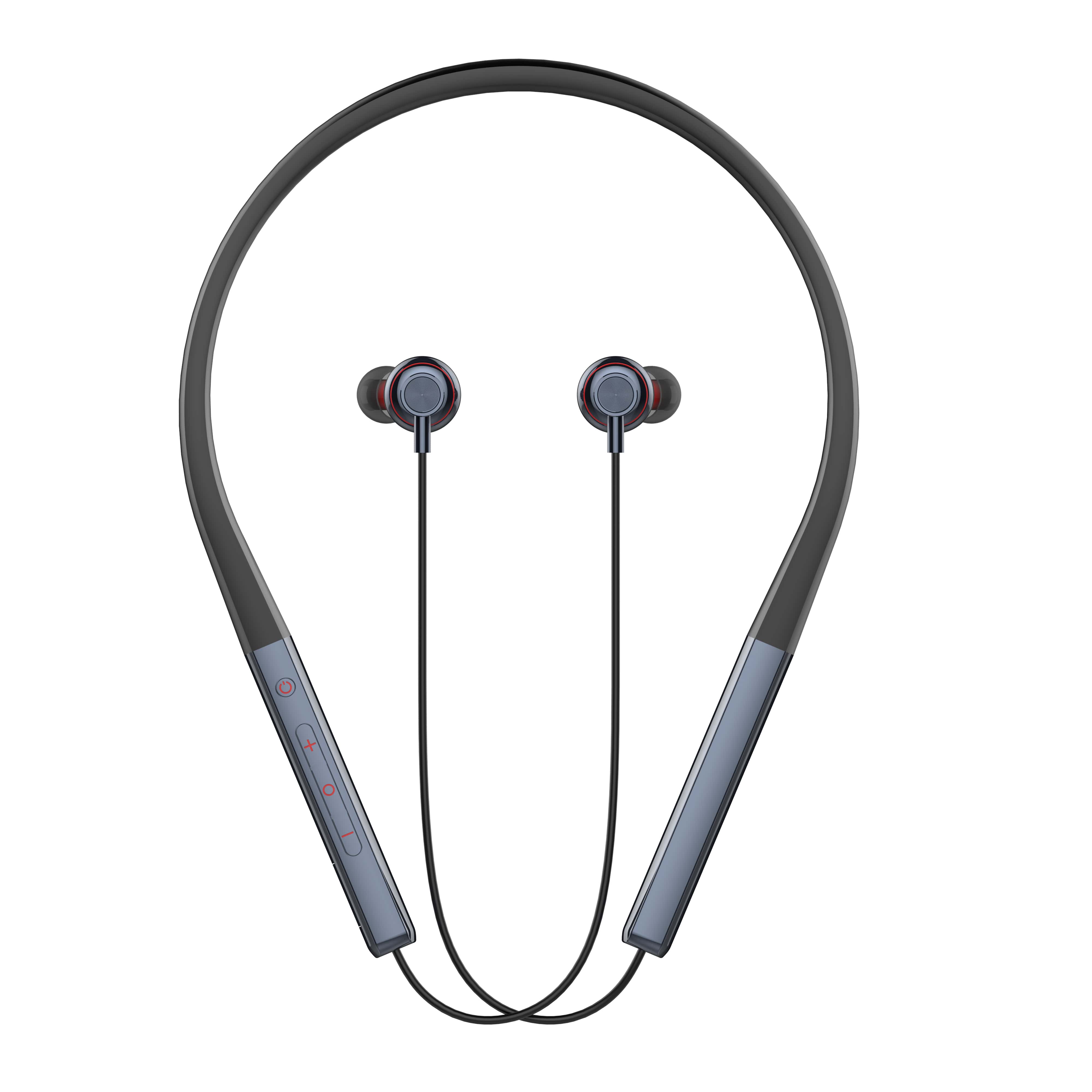 Tai nghe đeo cổ stereo không dây SUPER N01 Wireless, màu Xanh Đen