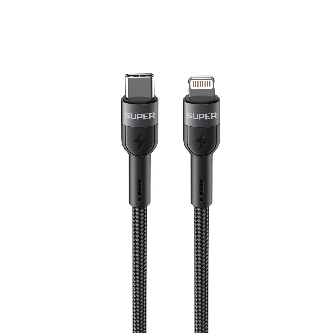 Cáp sạc nhanh SUPER CL85S Type C to Lightning 1m